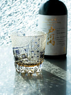 Edo Kiriko Hand-Carved Ryumoku Glass