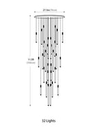 Modern Light Luxury Multi Chandelier