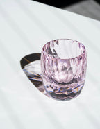 Edo Kiriko Hand-Carved Diamond Whiskey Glass