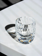 Edo Kiriko Hand-Carved Diamond Whiskey Glass