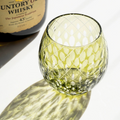 Edo Kiriko Hand-Carved Spider Eye Whisky Glass