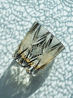 Edo Kiriko Hand-Carved Brocade Whiskey Glass