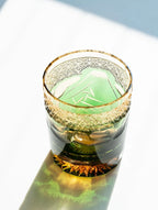 Edo Kiriko Hand-Carved Mount Fuji Whiskey Glass