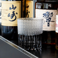 Edo Kiriko Hand-Carved Rainy Night Whiskey Glass