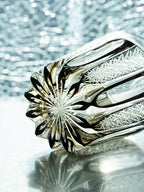 Edo Kiriko Hand-Carved Starlight Banner Whiskey Glass