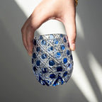 Edo Kiriko Hand-Carved Tamako Whiskey Glass