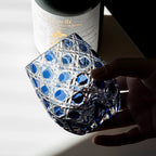 Edo Kiriko Hand-Carved Tamako Whiskey Glass