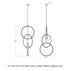 Torc LED Pendant Light