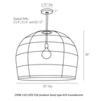 Swami Pendant Light
