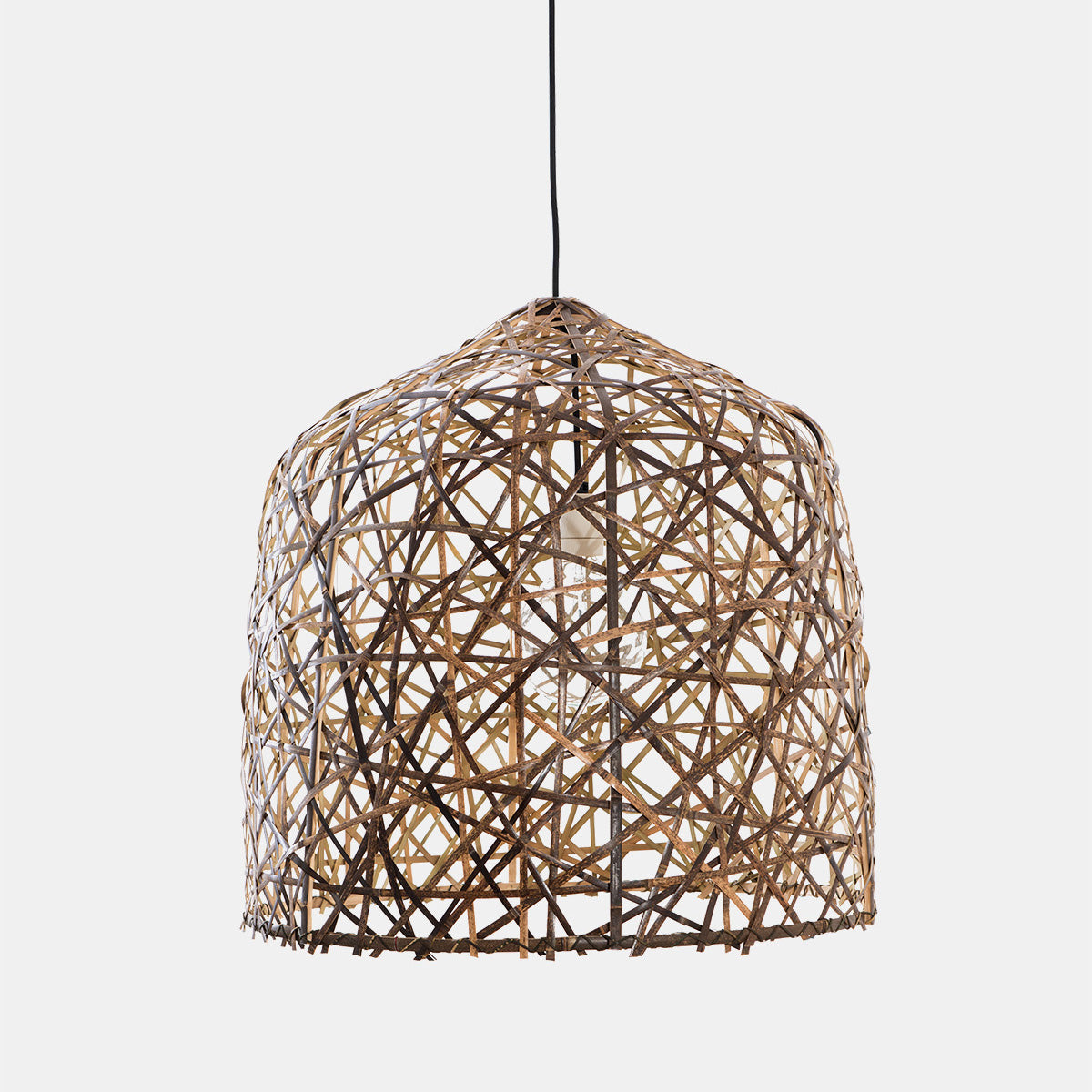 Black Birds Nest Pendant Light