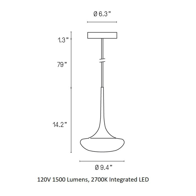 Louis XS Pendant Light