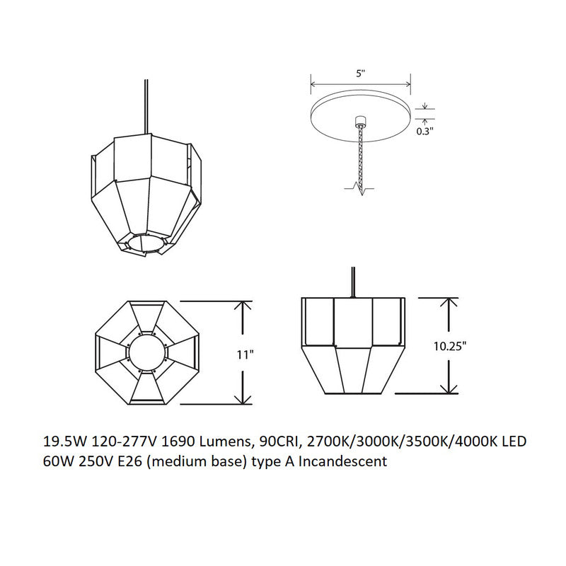 Astrum Pendant Light