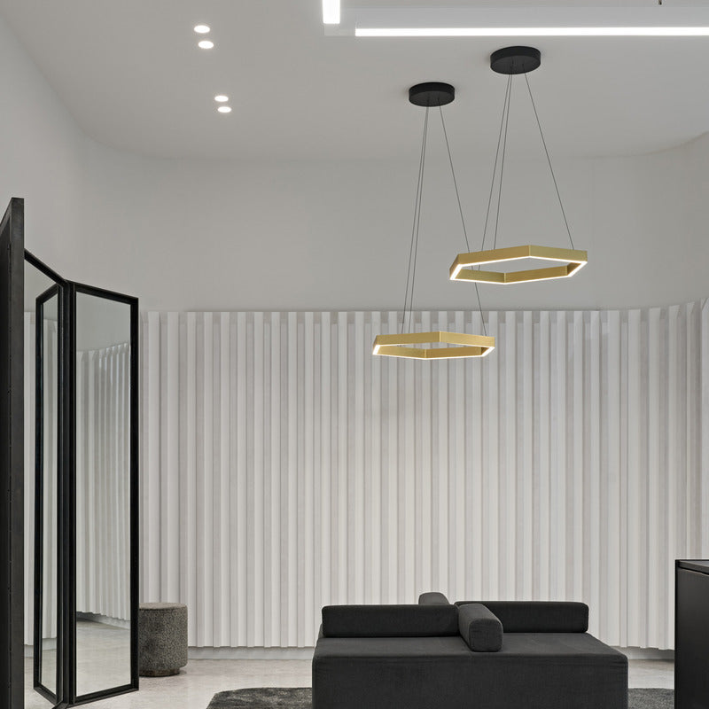 Hex Pendant Light