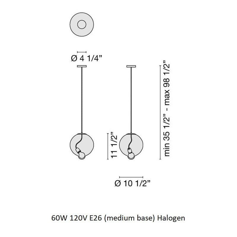 Meltdown Single Pendant Light