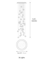 Bubble Glass Pendant Light