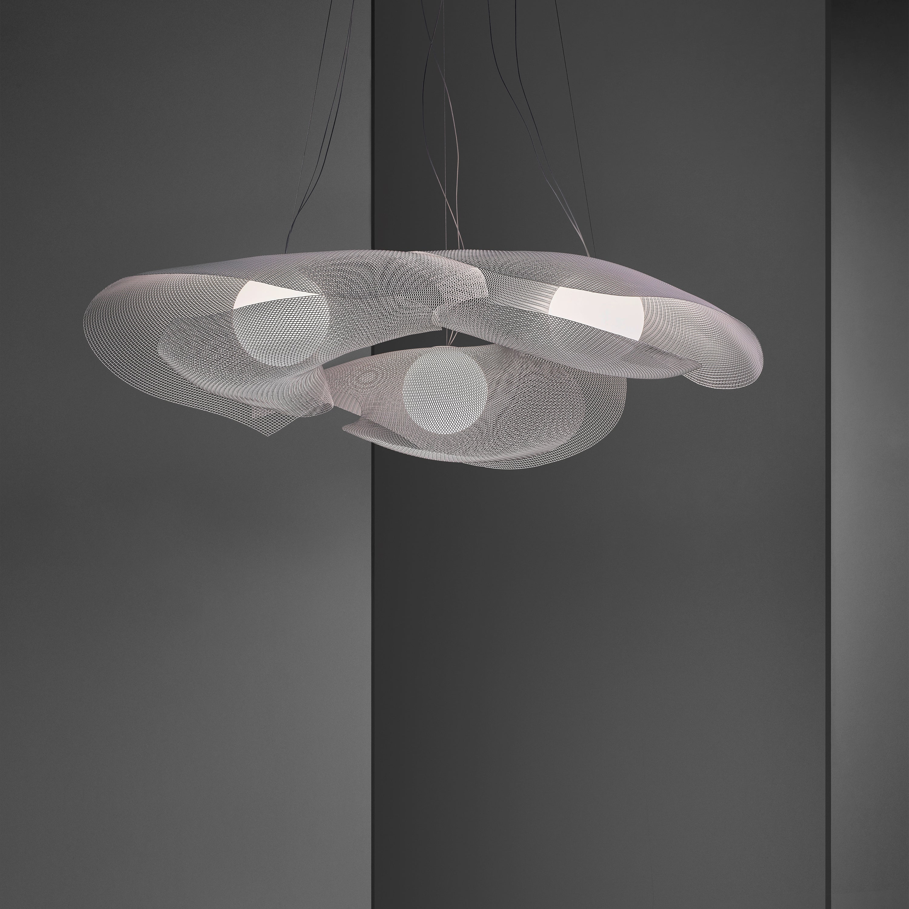 Mytilus Three-Light LED Pendant Light