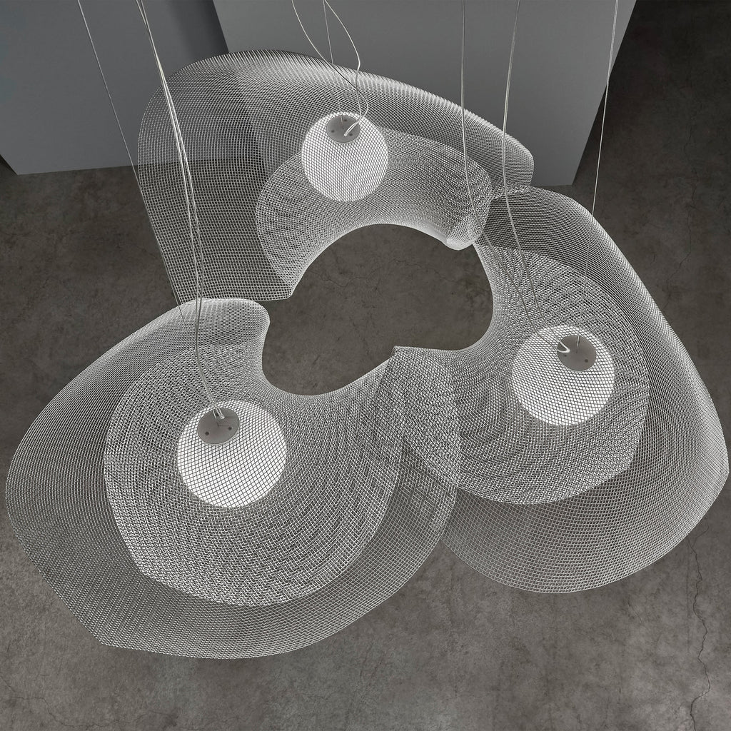 Mytilus Three-Light LED Pendant Light