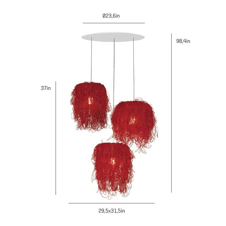 Caos Multi Pendant Light