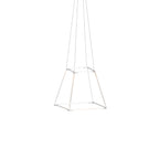 Z-Bar Rise Square Pendant Light