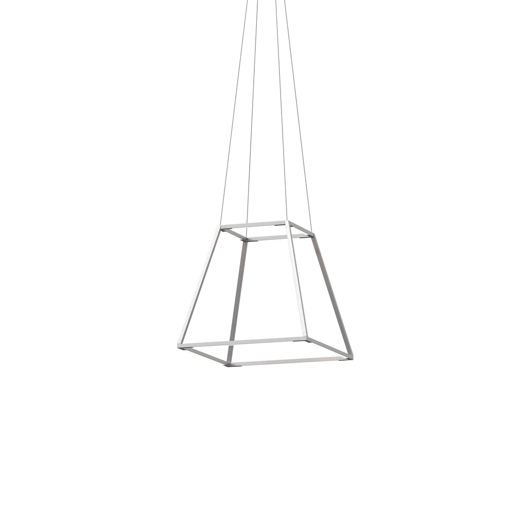Z-Bar Rise Square Pendant Light