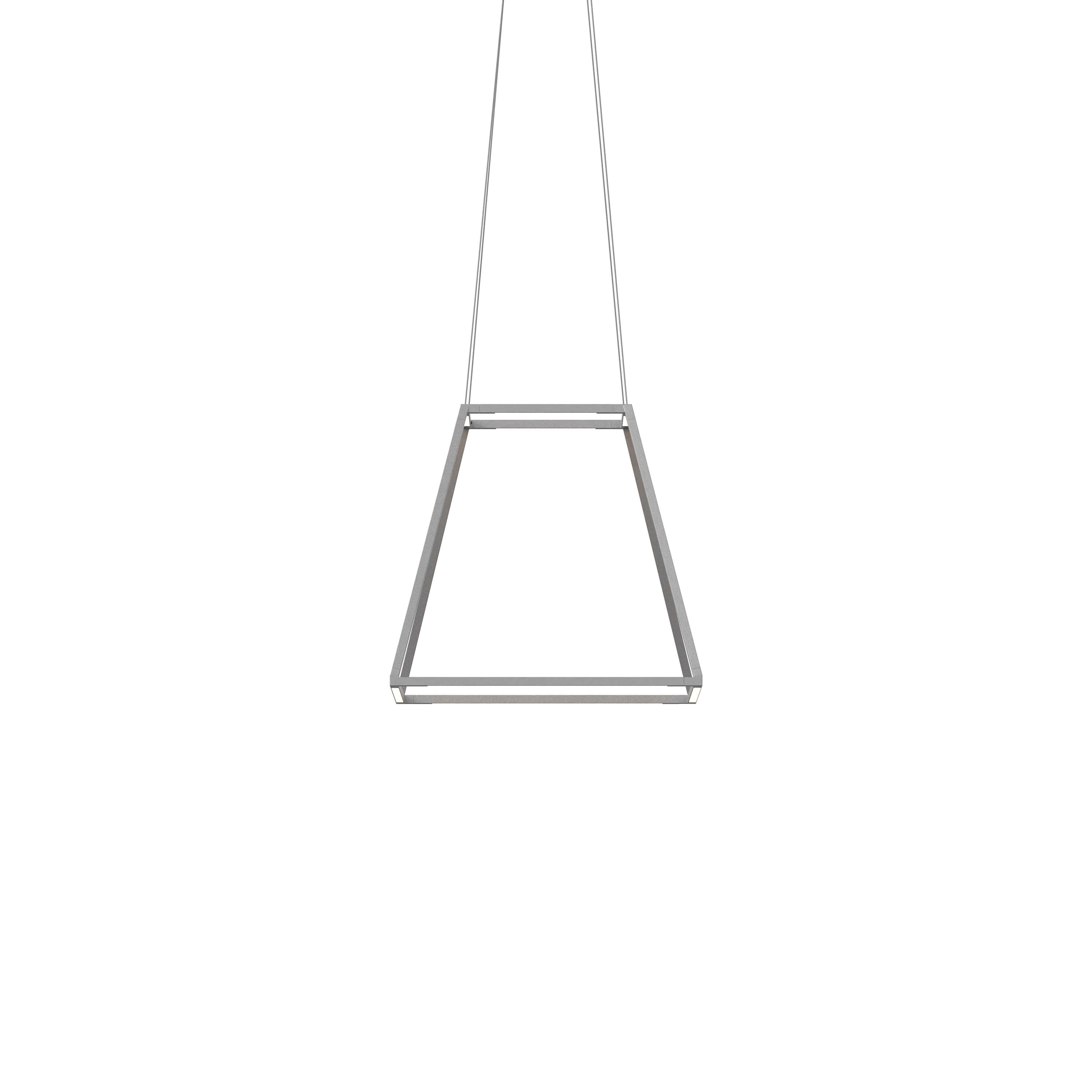 Z-Bar Rise Square Pendant Light
