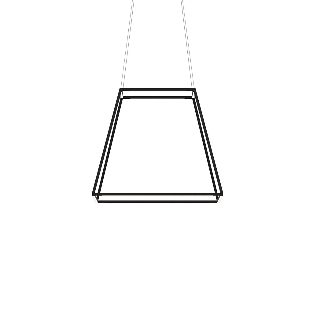 Z-Bar Rise Square Pendant Light