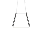 Z-Bar Rise Square Pendant Light