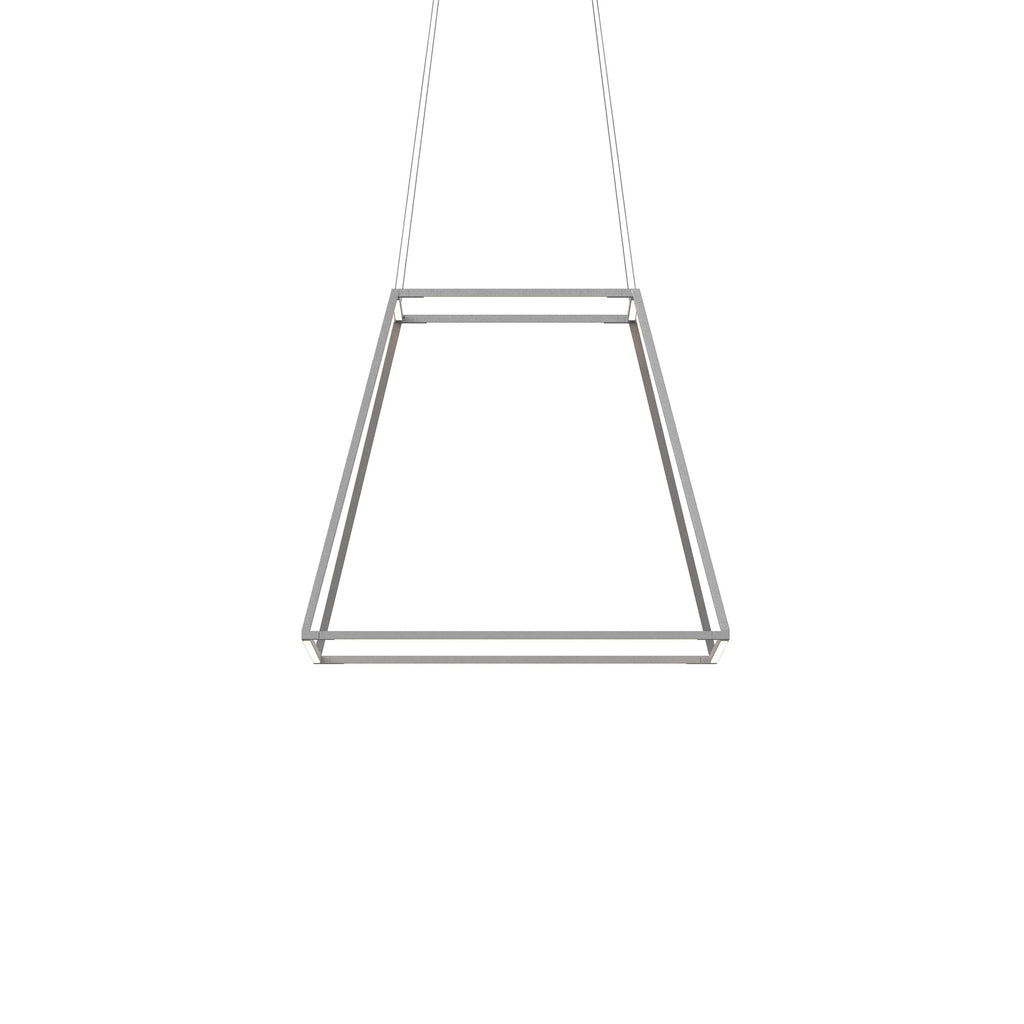 Z-Bar Rise Square Pendant Light