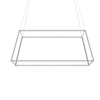 Z-Bar Rise Square Pendant Light