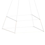 Z-Bar Rise Square Pendant Light