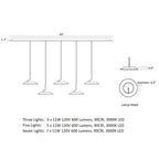 Royyo Linear Pendant Light