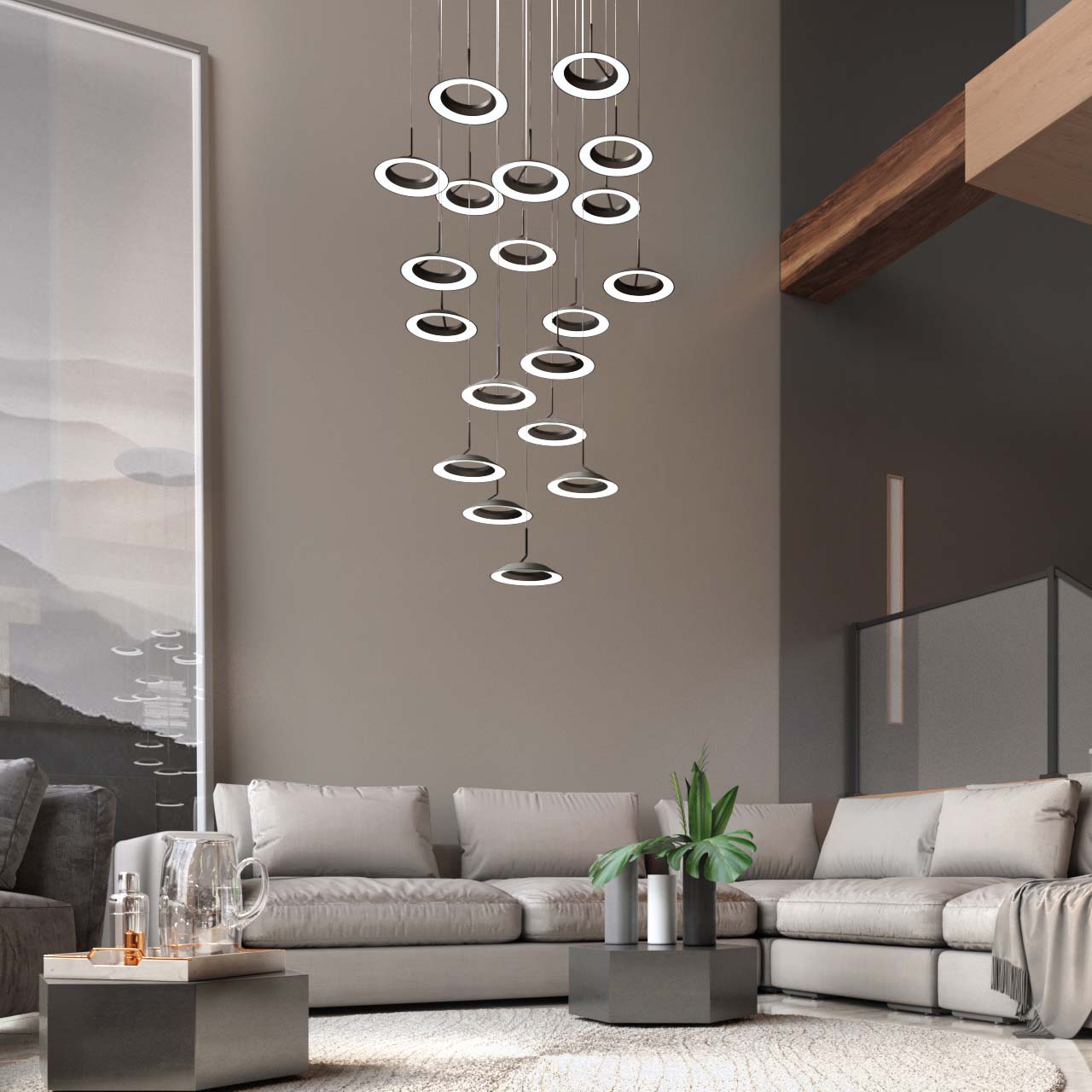 Royyo Circular Pendant Light