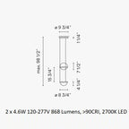 Palma 3724 Pendant Light