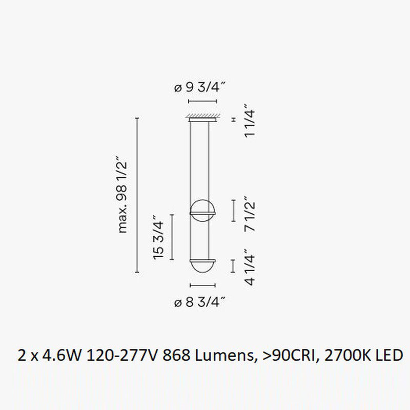 Palma 3724 Pendant Light