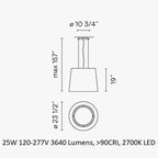 Wind Outdoor Pendant Light