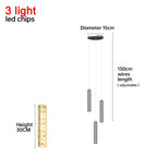 Nordic Crystal LED Chandelier