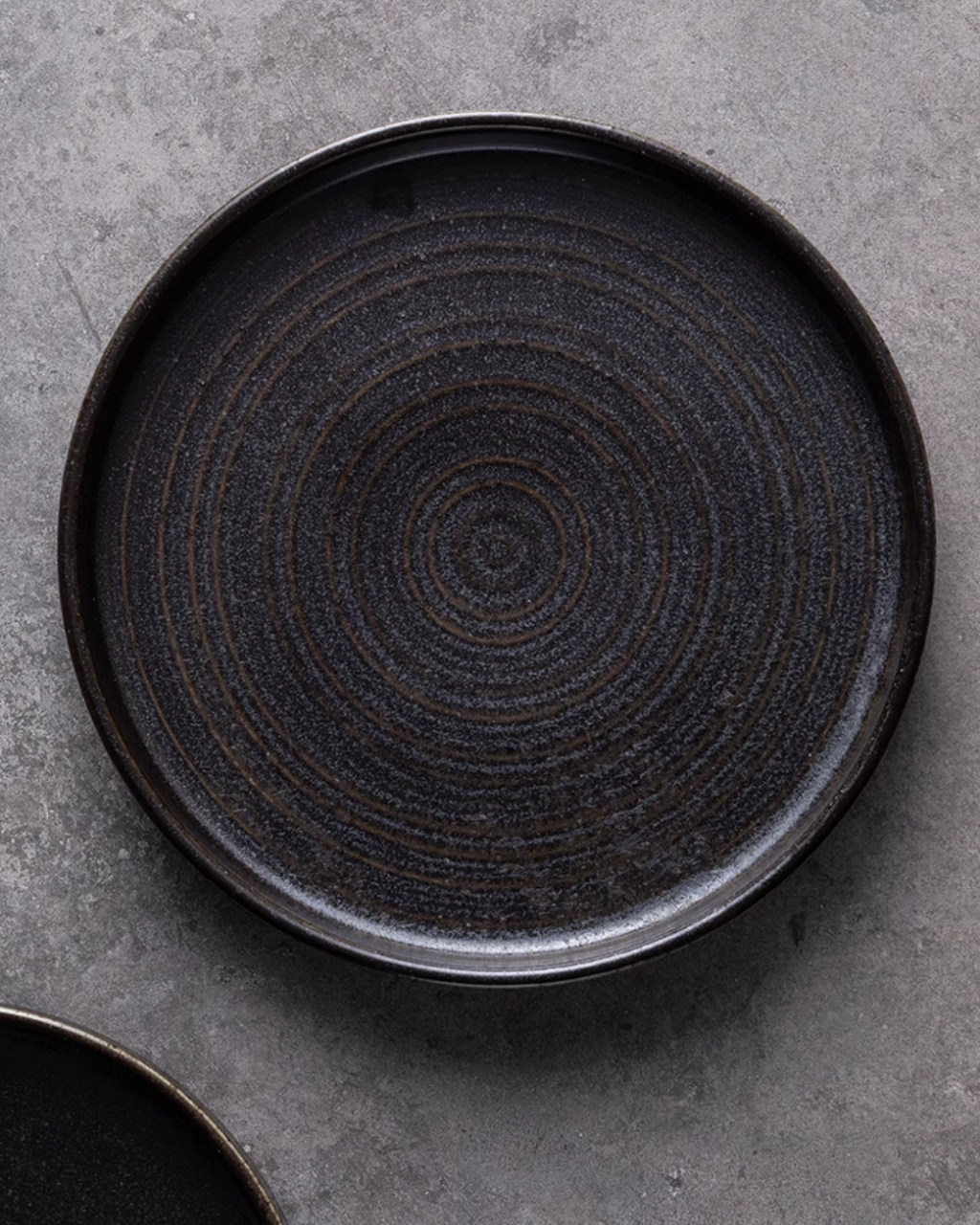 ALANIZ DX Series Handcrafted Fleur de Sel Straight-Sided Plate