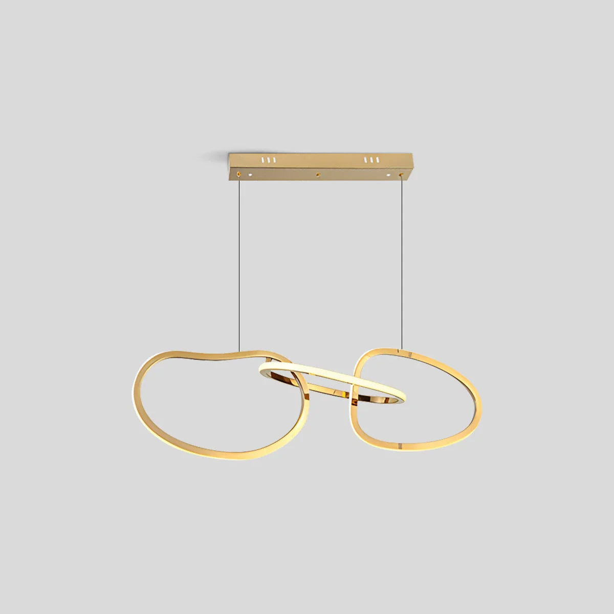 Modern Minimalist Ring Chandelier