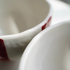 Mino Ware Vintage Underglaze Tokusa Couple Bowl Set – Wooden Box Edition