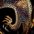 Edo Kiriko Hand-Carved Dragon's Breath Whiskey Glass