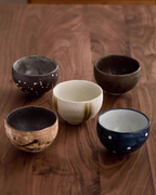Mino Ware Vintage Wabi-Sabi Rice Bowl Gift Set