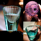 Edo Kiriko Hand-Carved Beam Glass