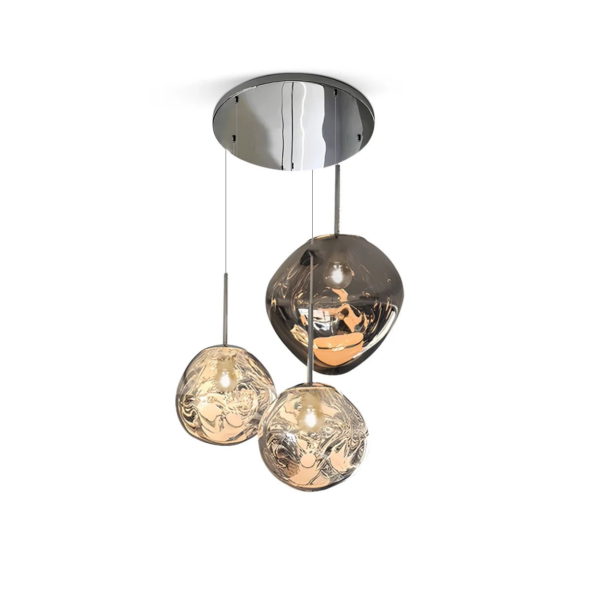 Large Lava Chandelier Customization