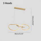 Modern Minimalist Ring Chandelier