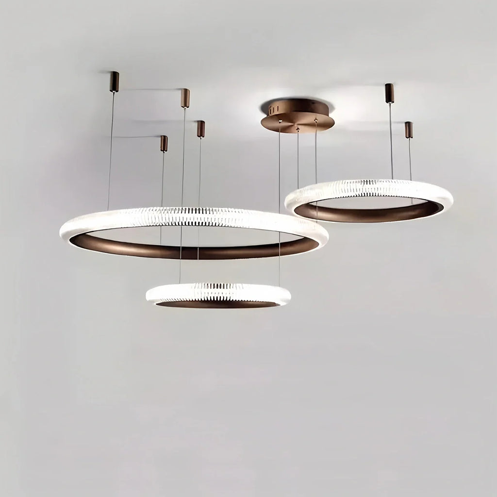 Nordic Circular Chandelier for Living Room