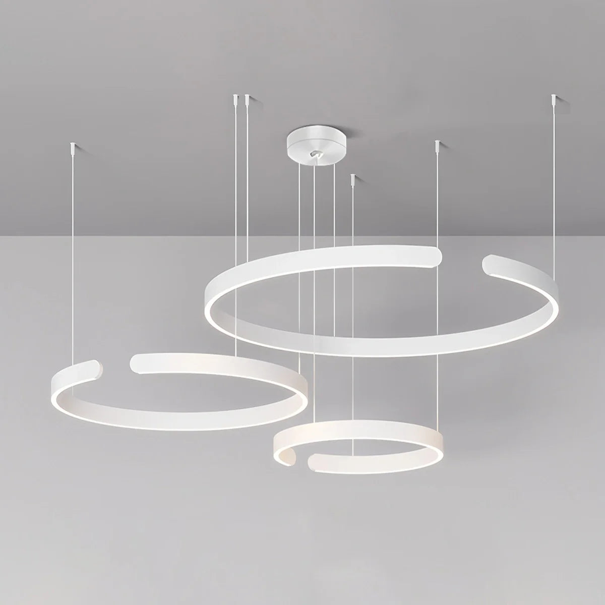 Modern Ring LED Chandelier for Living Room