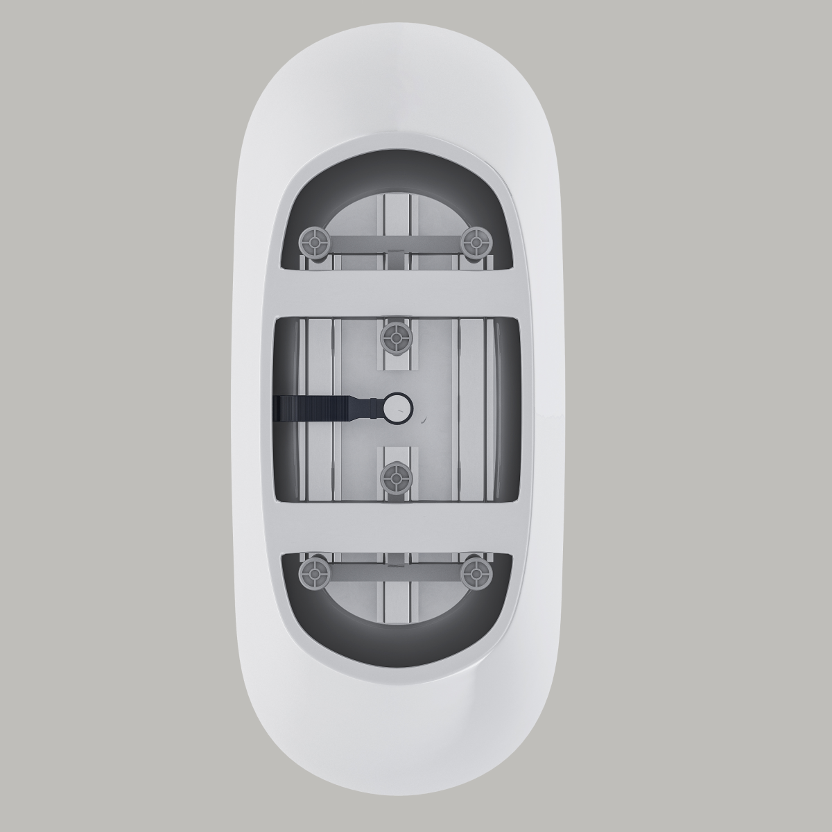 Gloss White Acrylic Freestanding Tub