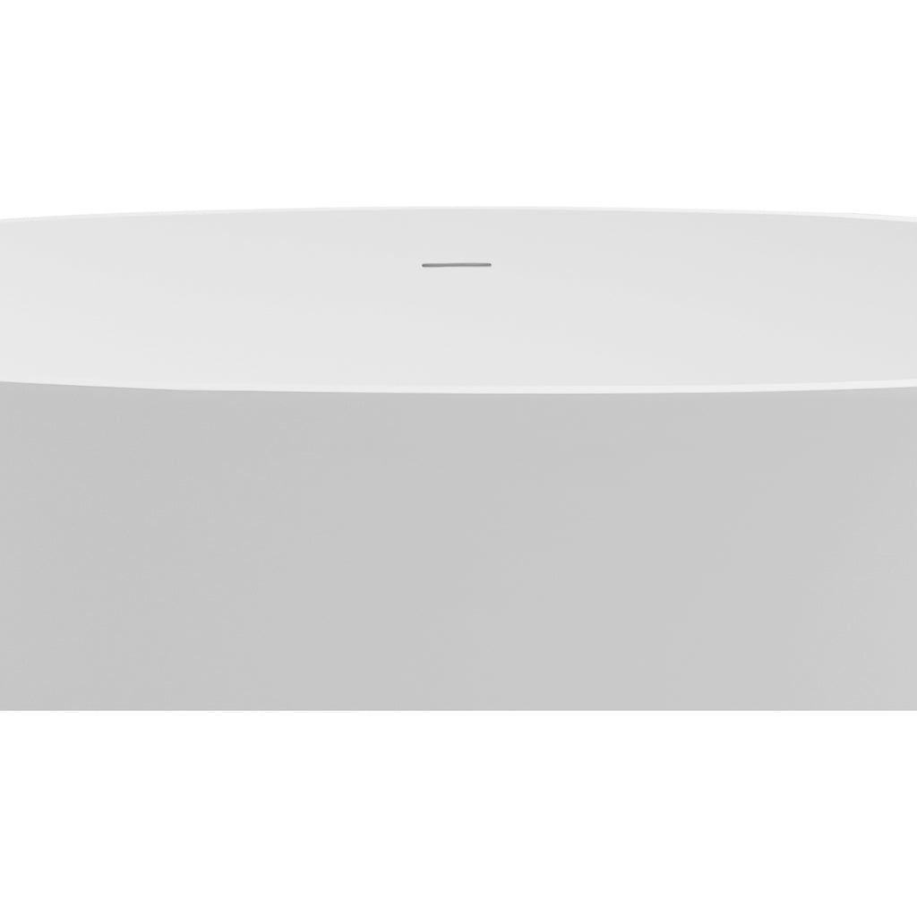 Luxury 65" Matte White Bathtub