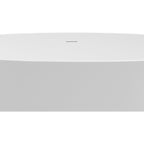 Luxury 65" Matte White Bathtub