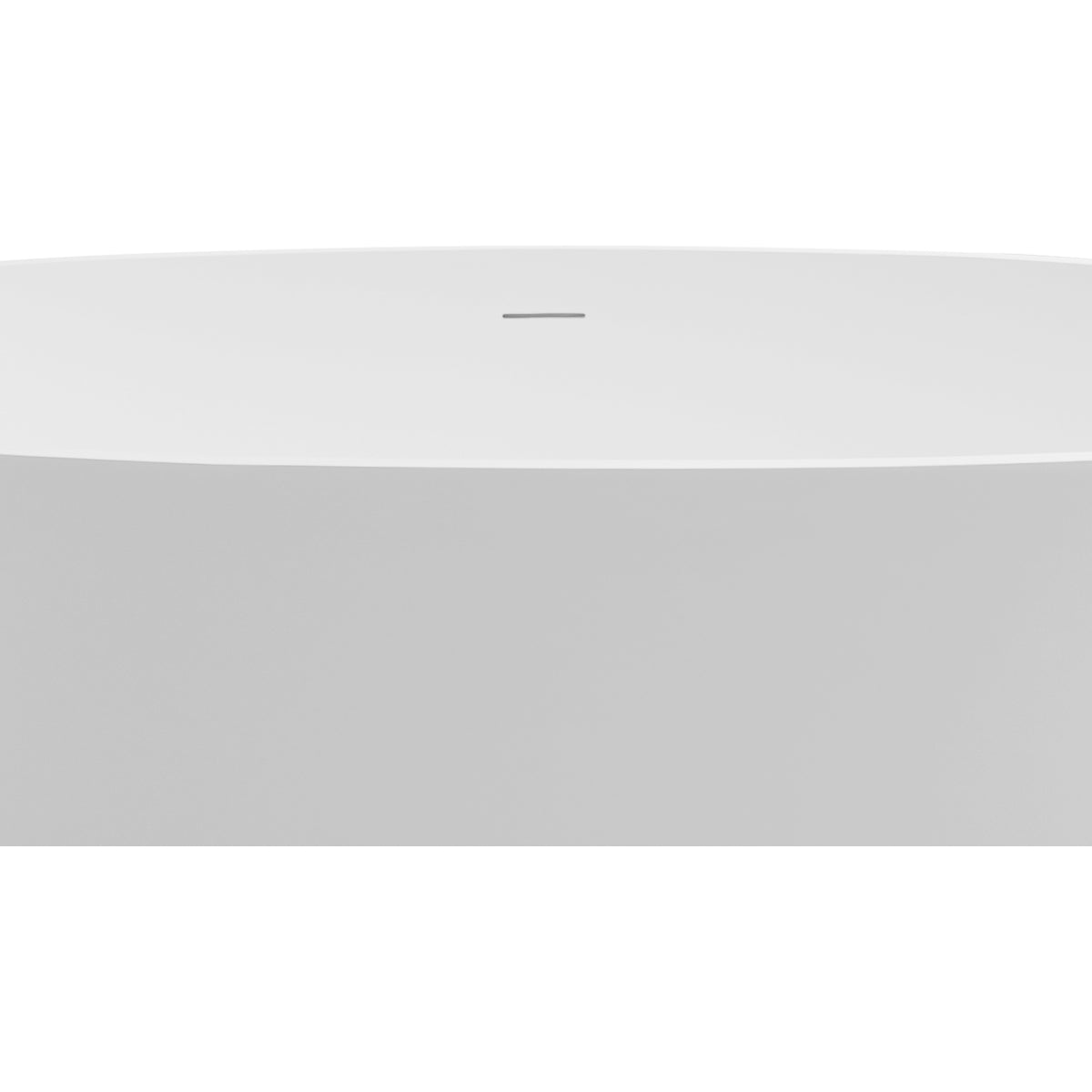 Luxury 65" Matte White Bathtub